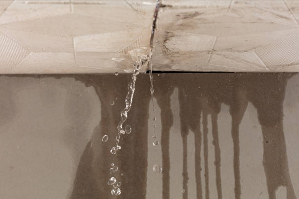 Professional Flood Damage Cleanup technician working in Wanchese, NC